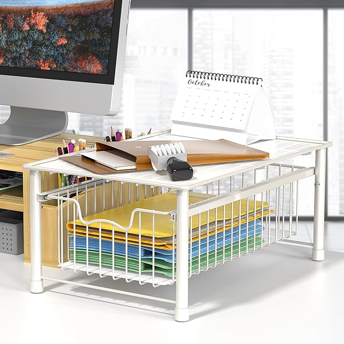 Simple Houseware Stackable Basket Drawer - Image 4
