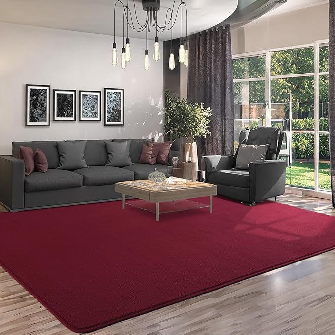 AROGAN Modern Shag Area Rug for Bedroom, 4x6 Feet Washable Rugs for Living Room - Image 8