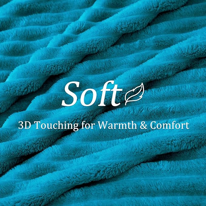 BEDELITE Twin Blanket for Couch & Bed, 300GSM Soft & Warm Fleece Blanket - Image 4