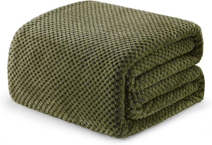 Exclusivo Mezcla Fleece Bed Blanket King Size, Super Soft and Warm Blankets by ExclusivoMezcla