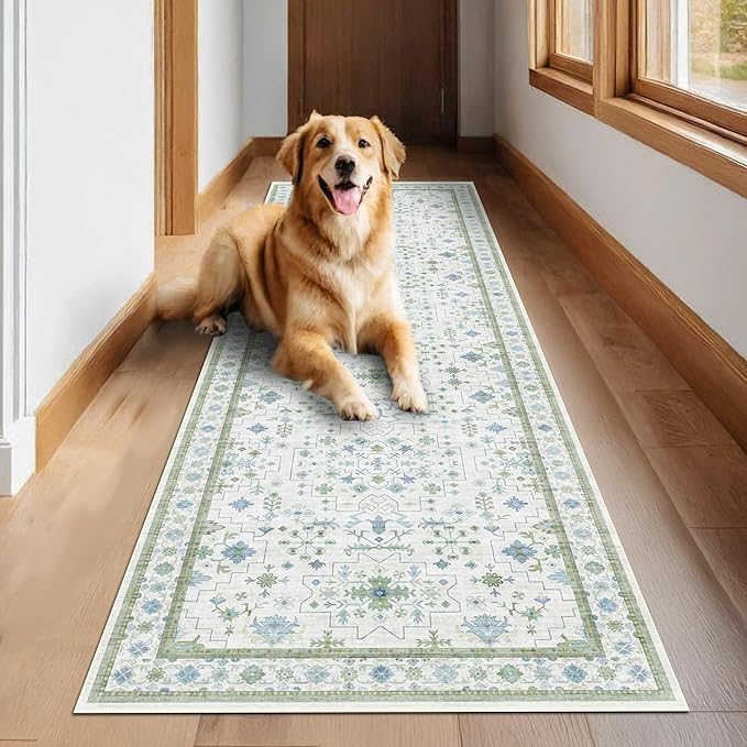 Hazo Haus Oushak 3x20 Wide Hallway Runner Rug - Image 6