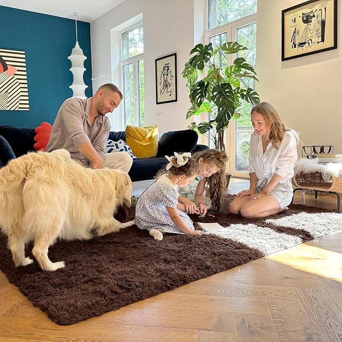 OLANLY 8x10 Machine Washable Large Area Rugs - Image 6
