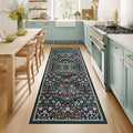 Runner Rug for Entryway: 2.6x8 Kitchen Rugs Non Slip Washable Ultra-Thin Soft by PLHXFRSoftAreaRugs