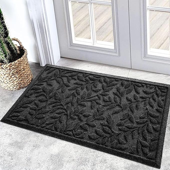 Bulijojo Sturdy Front Entrance Doormats, Durable Heavy Duty Welcome Mat by ShowYourStyle