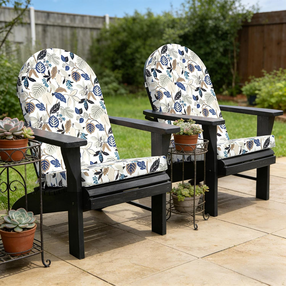 Outdoor Foam Adirondack Cushion, Water Repellent Foam Cushion for Adirondack ...