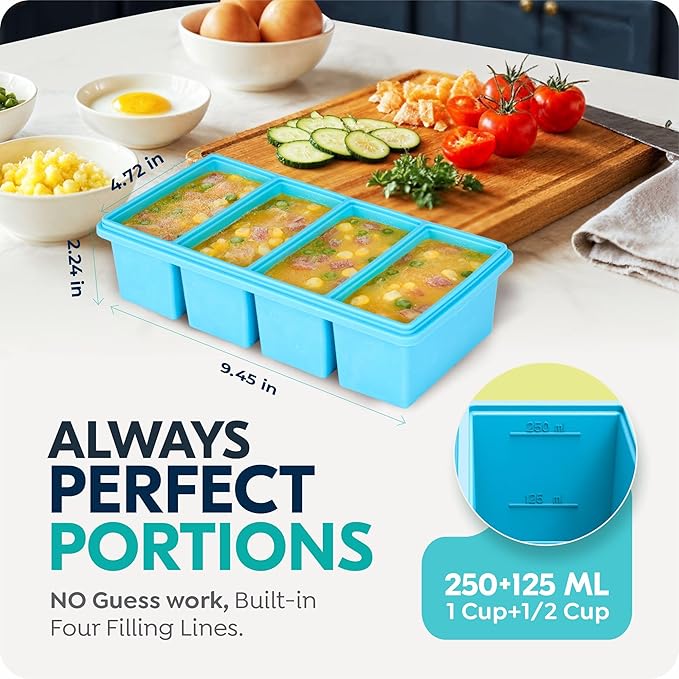 1 cup Silicone Freezer Trays - Image 2