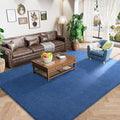 Amearea Large Modern Area Rugs for Bedroom Living Room, 6x9 Feet Blue Thickened by AmeareaDirect