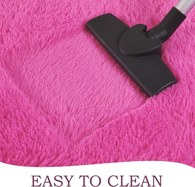Chicrug Soft Runner Rug for Bedroom Living Room Plush Fluffy Rugs 2x6 Feet - Image 7