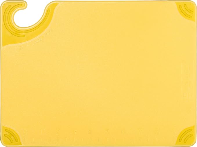 San Jamar Saf-T-Grip Plastic Cutting Board - Image 2