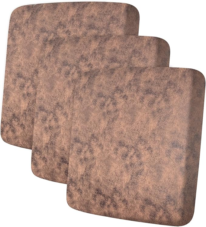 Leather Look Couch Cushion Covers Sofa Seat Slipcovers Sets Couches Furniture by ANARACHON