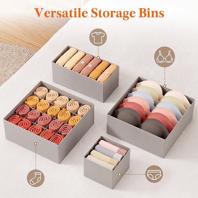 Lifewit Underwear Drawer Organizer - Image 3