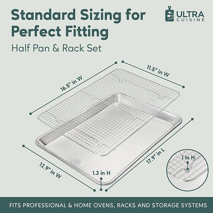 Ultra Cuisine Aluminum Baking Sheet