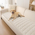 Smiry Couch Cover for Dogs Washable, Non Slip Fuzzy Pet Couch Covers for 3 by Smiry