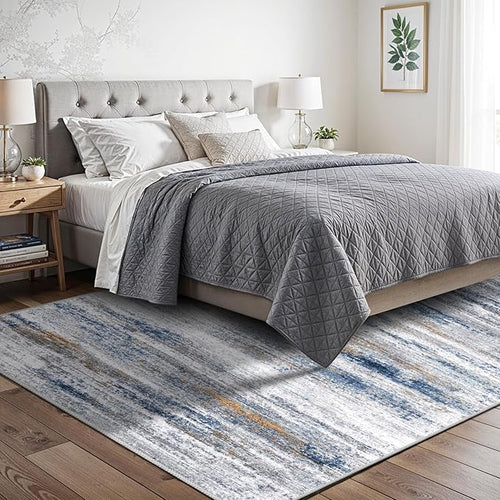 5x7 Area Rug for Living Room: Non-Slip Washable Rugs for Dining Room Bedroom - Image 2