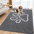 Smiry Dog Door Mat for Muddy Paws, Absorbent Dirt Trapper Non Slip Quick Dry by Smiry