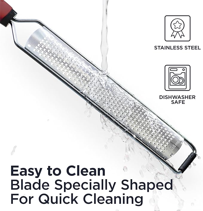 Deiss PRO Citrus Zester & Manual Cheese Grater - Image 4