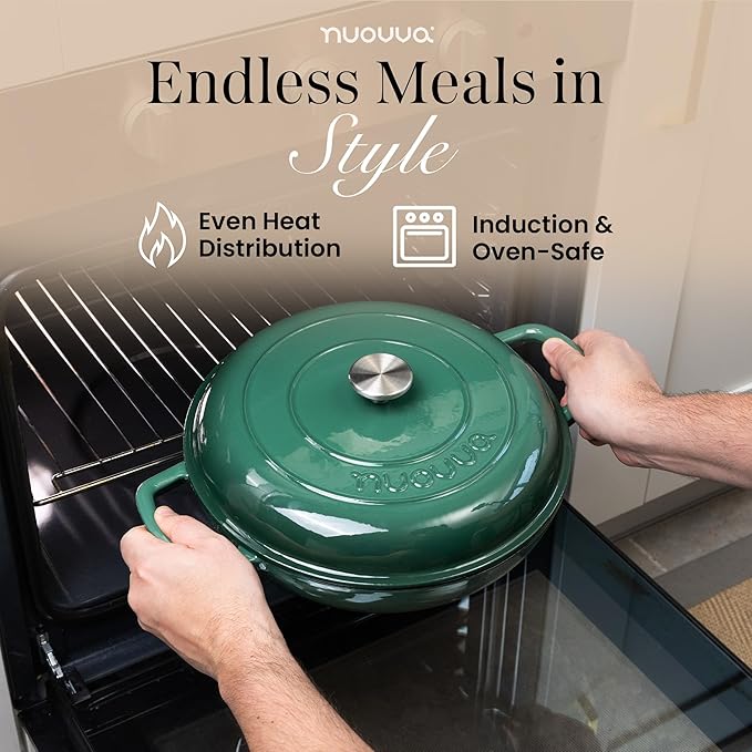 Shallow Cast Iron Casserole - Image 4