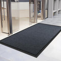 Extra Large Front Door Mat, 5 x 3 Feet Indoor Outdoor Entrance Mat, Heavy Duty by BesWin
