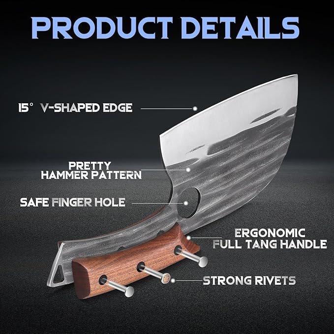 ROCOCO Japanese Serbian Chef Knife