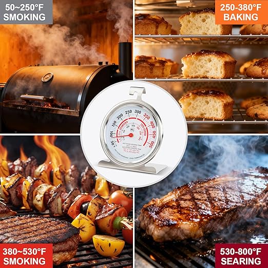 CloudHand Oven Thermometer for Gas/Electric Oven, Oven Temperature Gauge - Image 3