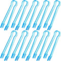 10 Pcs Plastic Buffet Serving Tongs, 6.3 Inches by Hmxpls