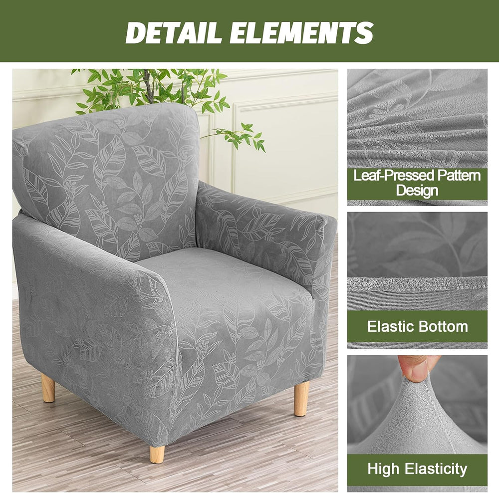 FUANGUI Banquet Armchair Slipcover Chair Covers with Arms