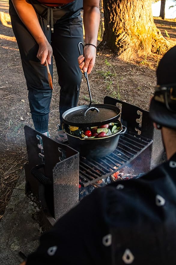 GSI Outdoors Guidecast 7qt Dutch Oven | Cast Iron Dutch Oven - Image 7
