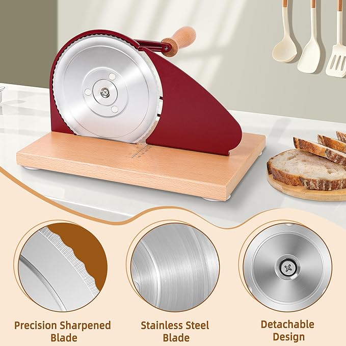 CAWIU Upgraded Manual Bread Slicer
