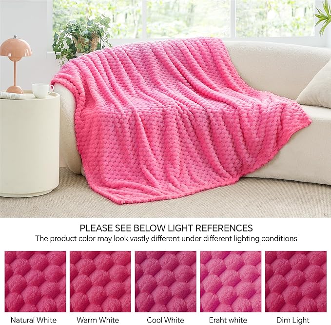 BEDELITE Fleece Throw Blanket for Couch & Bed - Image 8