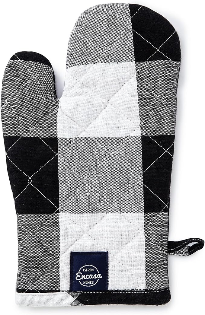 Encasa XO Long 12"x7" Oven Microwave Hand Gloves Mitts - Image 7