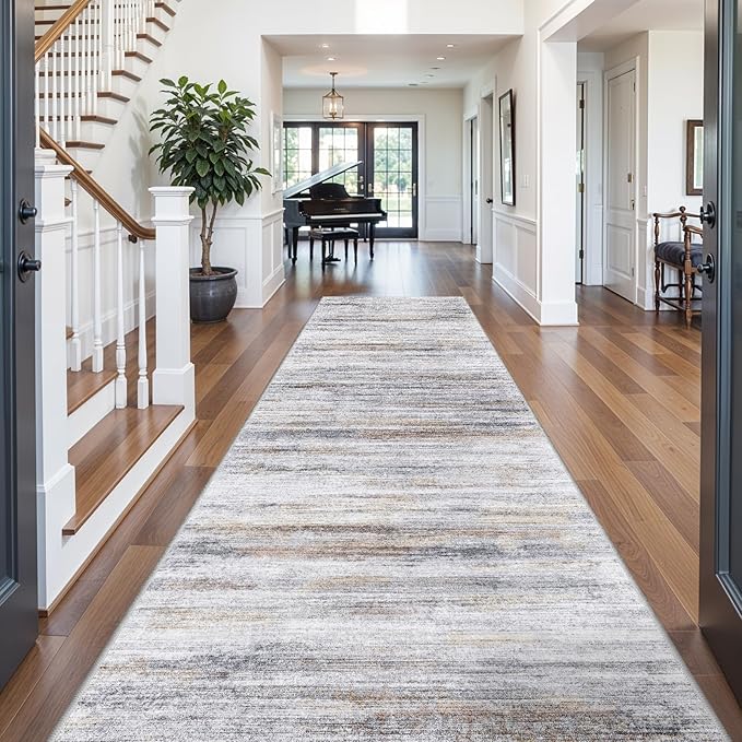 Large Runner Rugs for Hallway 4x16: Non-Slip Washable Wide Carpet - Image 2
