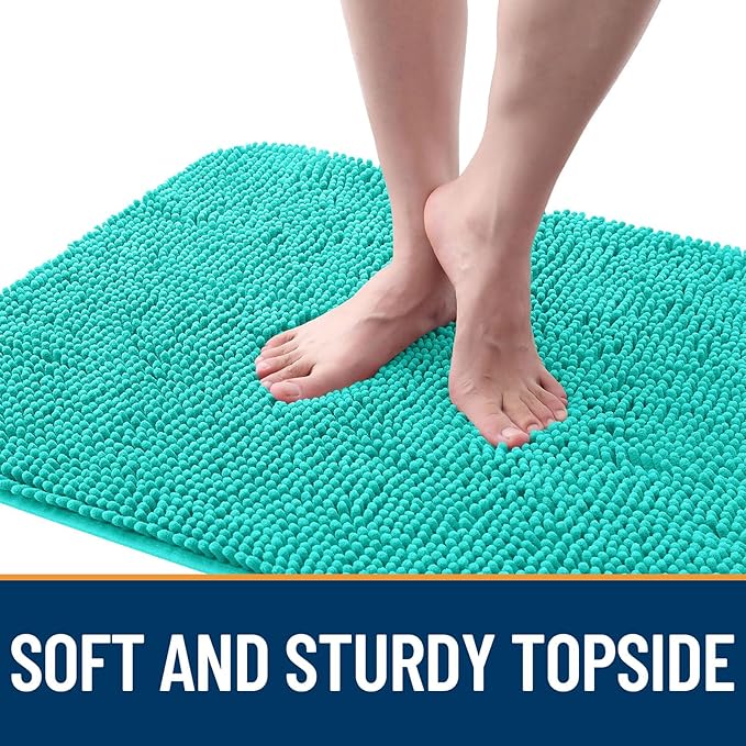 OLANLY Dog Door Mat for Muddy Paws 47x20, Absorbs Moisture and Dirt, Absorbent - Image 4