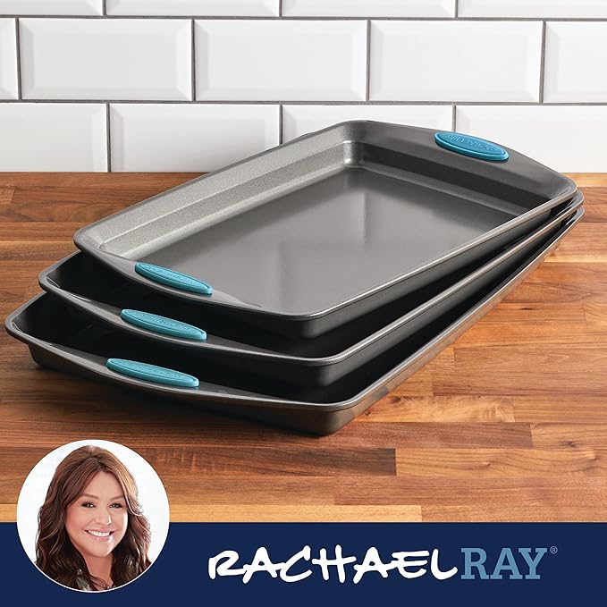 Rachael Ray Bakeware Nonstick Cookie Pan Set - Image 9
