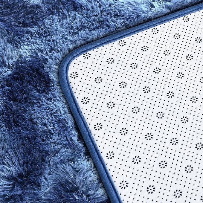 Deerhoo Large Shag Area Rugs 6 x 9, Plush Fuzzy Rugs - Image 5
