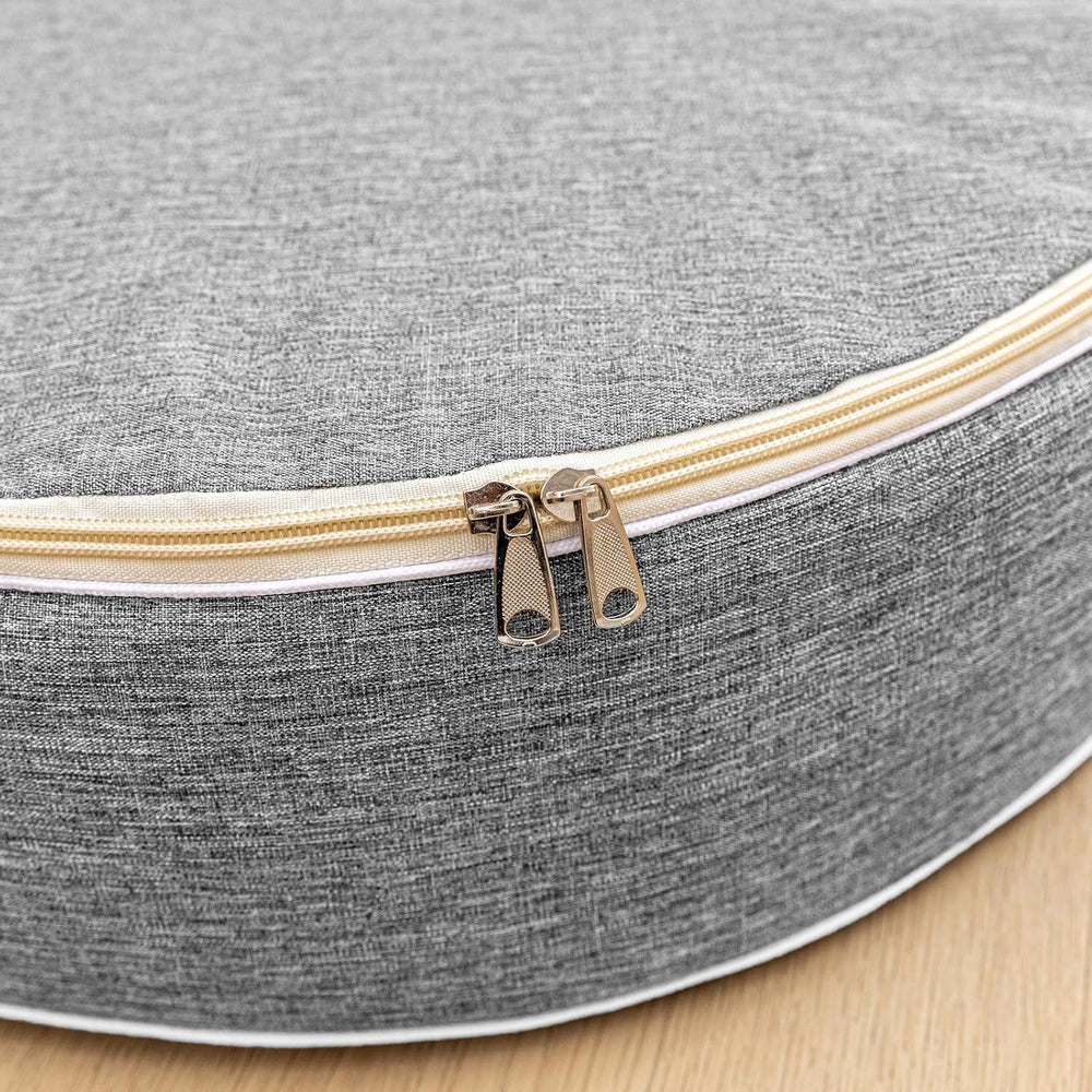 Round Floor Cushions - 20" x 6" Indoor-Outdoor Flexible Seating for...