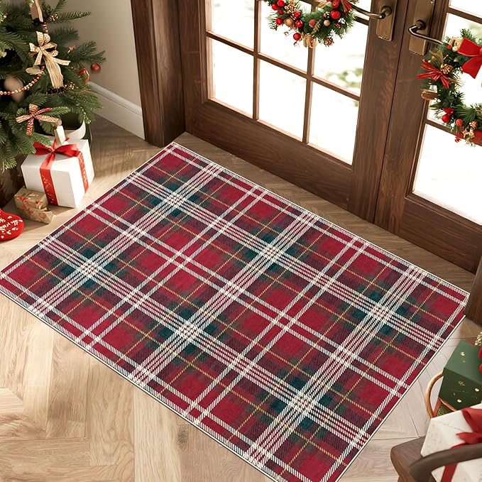 Christmas Front Door Mat Indoor Entrance - Image 4