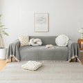 HANDONTIME Couch Slipcovers for Sofas Dark Grey Couch Cover Sofa Cover for Dogs by HANDONTIME