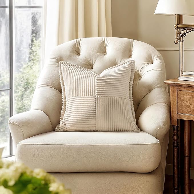 MIULEE Decorative Euro Sham Throw Pillow Covers - Image 4