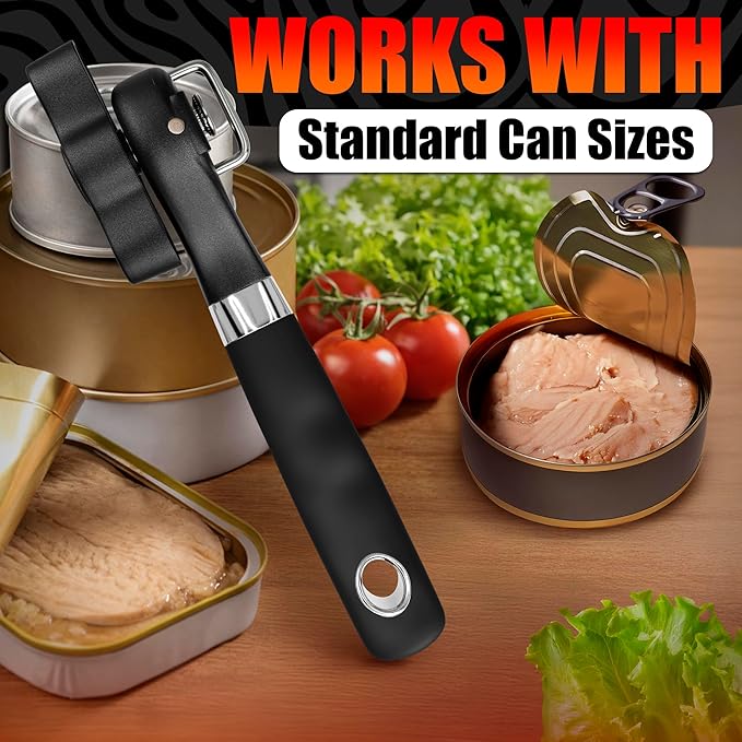 Can Opener Smooth Edge Side Cut – Stainless Steel Manual Can Opener - Image 9