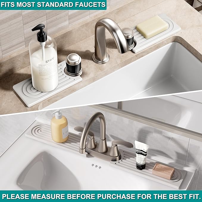Stone Faucet Mat for Kitchen Sink - Image 8