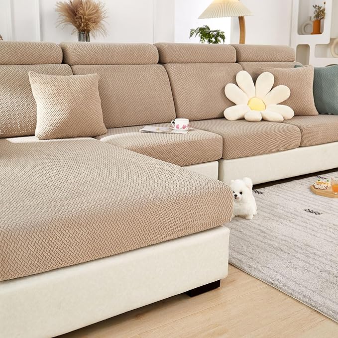Sofa Covers Couch Covers for Sofa Pet Friendly Couch Cushion Covers Universal by Disayu
