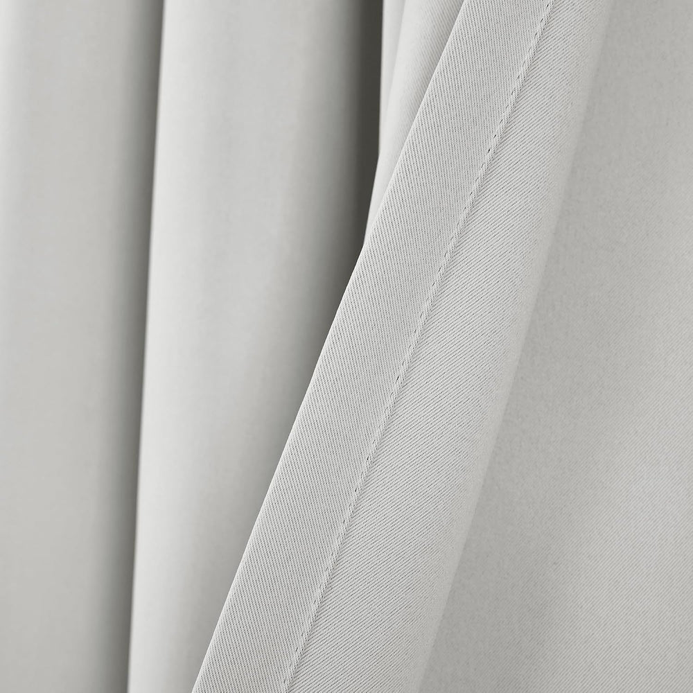 Lush Decor Insulated Grommet Blackout Window Curtain Panels, Pair, 52" W...
