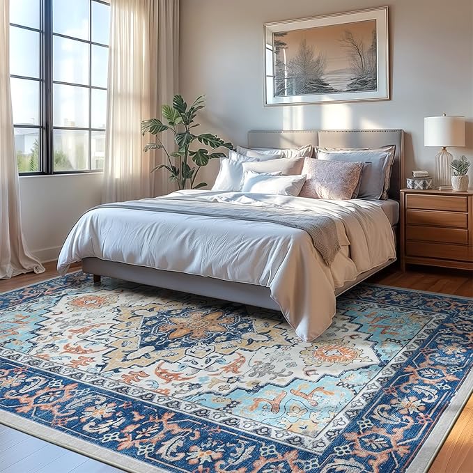 Lofus 9x12 Area Rugs for Living Room, Washable Area Rug, Rugs for Bedroom - Image 2