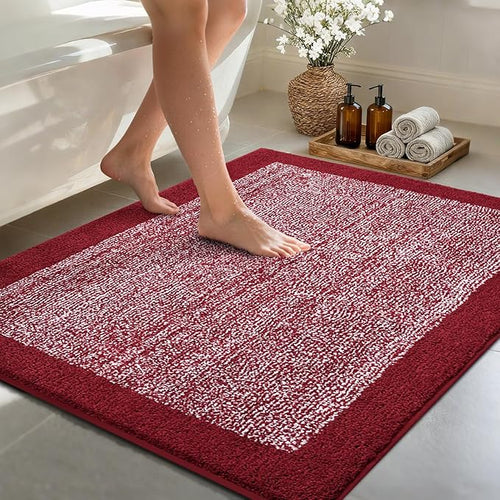 48x32 Large Bathroom Rugs Washable Non Slip, Soft Absorbent Quick Dry Mats by Unknown