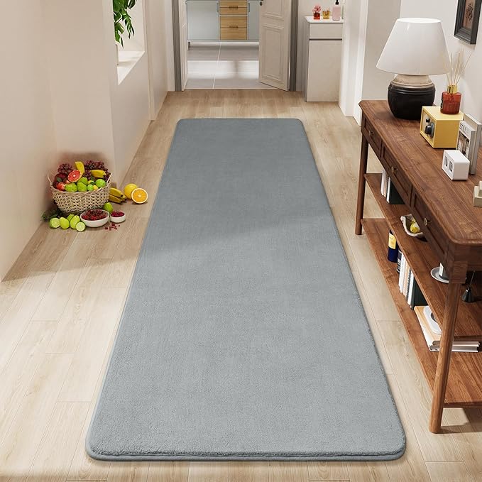 Amearea Modern Soft Hallway Runner Rug, 2x6 Feet Washable Runner Rugs by AmeareaDirect