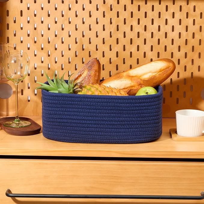 MiniArk Small Storage Baskets for Organizing | Closet Organizer Bins | Shelf - Image 5