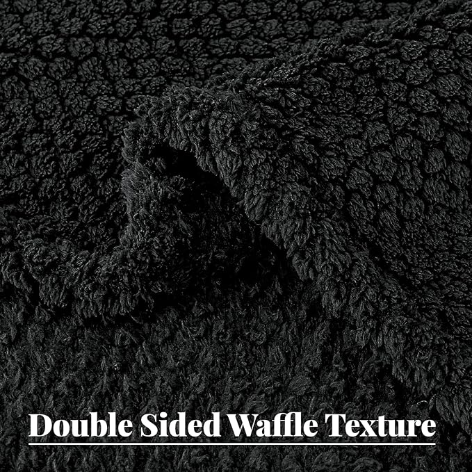 Whale Flotilla King Size Fuzzy Fleece Blanket - Image 6
