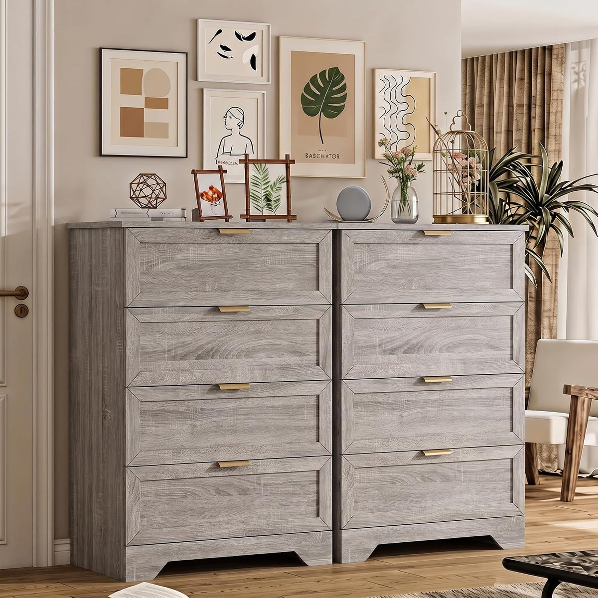 4 drawer dressers for bedroom,tall wood chest of shown in use