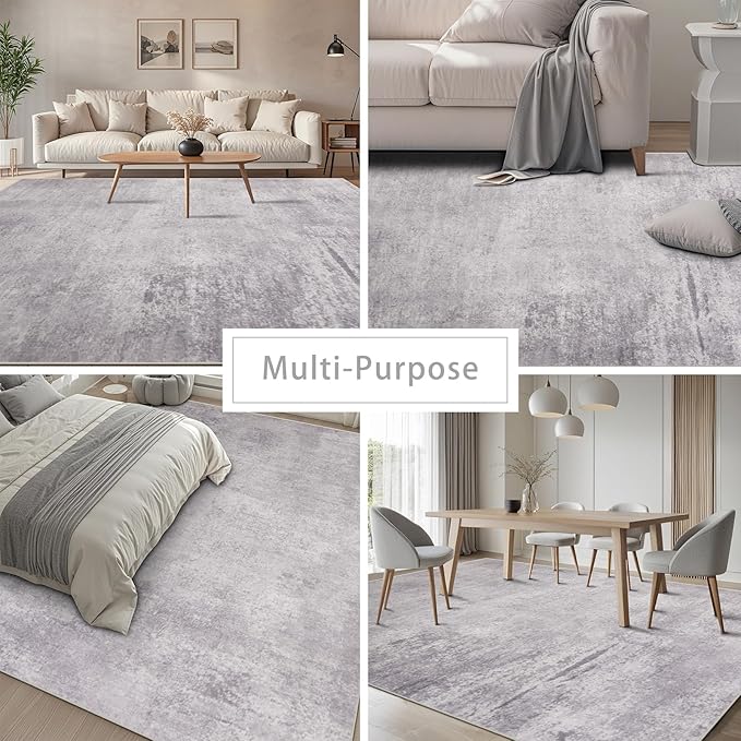 Washable Rugs 8x10 Area Rugs for Living Room, Modern Abstract Rugs for Bedroom - Image 5