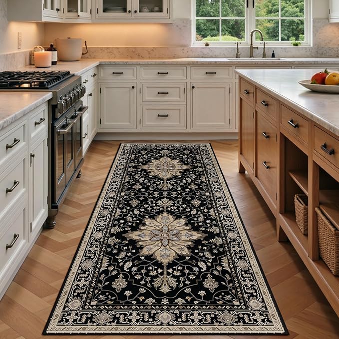 Area Rugs 3'x6' Runner Rug Non Slip Washable by RELEANY